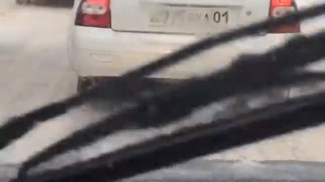 Снег, хорошие щетки, колесо!!! смотреть онлайн