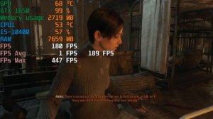 GTX 1650 4GB Metro  Exodus - i5 10400F + GTX 1650 4GB GDDR6