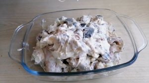 Сельдь под майонезом в микроволновке