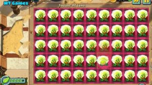 All OLD Plants Max Level Power UP Vs 99 Pyramid Head Zombies - PvZ 2 Gameplay