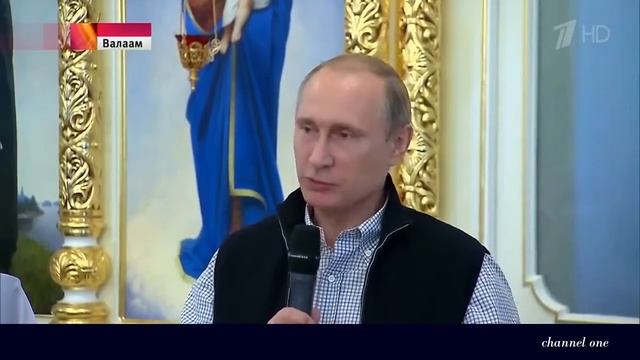 Владимир Путин посетил исторический остров на Валааме