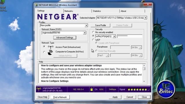 Retrieve Forgotten Wireless WEP or WPA Wireless Network Security Key in Windows by Britec смотреть онлайн