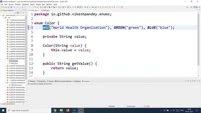 Java Tutorial For Beginners | Enumeration In Java | Java Enum Explained | SimpliCode