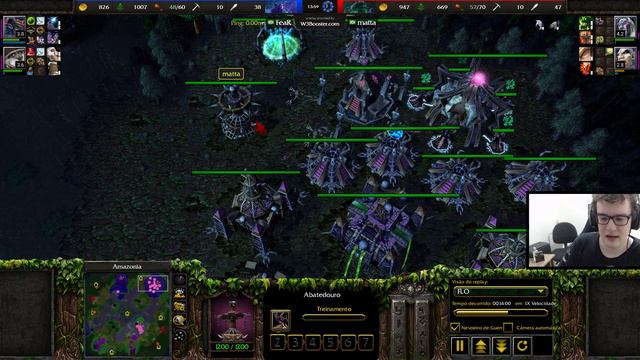 WARCRAFT 3 REFORGED: MATTA METEU O OFFMETA DE UNDEAD! WC3 remaster replay na W3Champions
