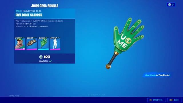 СКИН ДЖОН СИНА ФОРТНАЙТ ДЖОН СИНА ВИД В ИГРЕ смотреть онлайн