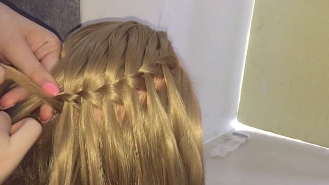 #Прически ВОДОПАД САМАЯ ПРОСТАЯ ПРИЧЕСКА WATERFALL THE MOST SIMPLE HAIRSTYLE