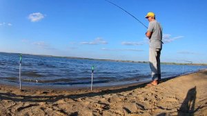 Фидер на вечёрке. Открытие лета 2018. Рыбалка на Актюбинском водохранилище