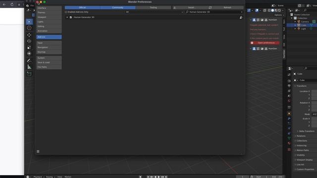 Human Generator V4 , installation in Blender 2023 смотреть онлайн