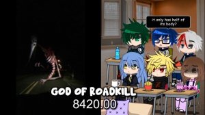 MHA/BNHA+RIMURU Reacts To Trevor Henderson Creatures Power levels || Gacha Club ||