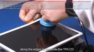 HUAWEI MediaPad M6 10 8 inch Schumann ¨Remove the TP LCD