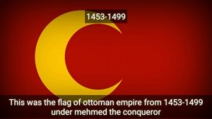 Ottoman empire flags history