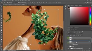 How To Create Plant Face Portrait Effect | Adobe Photoshop 2020