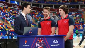 #CSKABasketShow: Дмитрий Рудовский, Игроки ХК «Красная Армия, Денис Годлевский, Михаил Моссаковский