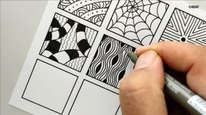 12 zentangle patterns ✺ 12 doodle patterns ✺ 12 patrones mandalas