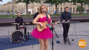 Катя Чистова и группа "Chistova band". Доброе утро. Фрагмент выпуска от 16.07.2019