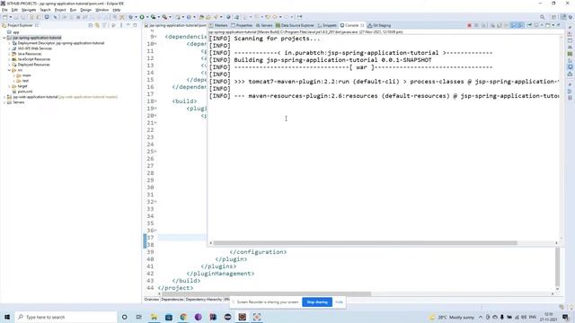 how to run maven project on tomcat server in eclipse смотреть онлайн