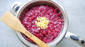 Варенье из малины с лимоном