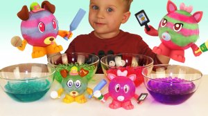 ★ НОВЫЙ ОРБИЗ КРАШ Кот и Собачка как сделать NEW ORBEEZ CRUSH Crushkins Pets & Safari Animals review