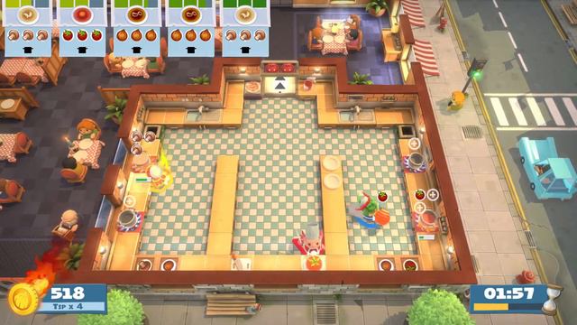 Overcooked! All You Can Eat - Overcooked 2-2 #PS5 3 Stars смотреть онлайн