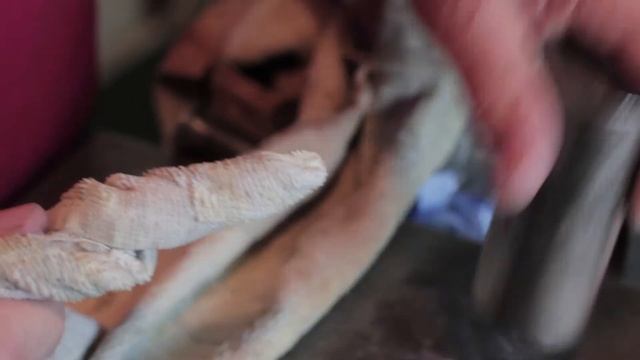 Как измельчить и очистить горячую эмаль.