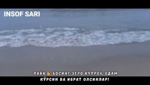 ИШИНГИЗ ЮРМАЙ, ЙЎЛ ЙЎҚОТГАНДА ТИНГЛАНГ! °МУФТИЙ НУРИДДИН ХОЖИ ДОМЛА ХАЗРАТЛАРИ°