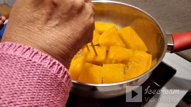 Тыква  на  сковородке смотреть онлайн