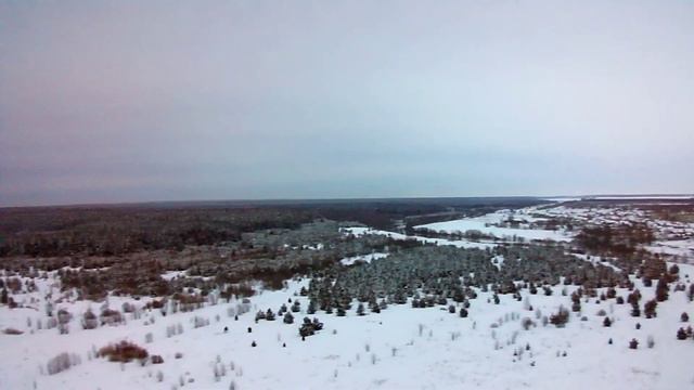 Полёт на квадрокоптере АЕ3 в -30С° смотреть онлайн