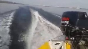 Лодочный мотор NISSAN MARINE 18 и казанка м под дистанцией