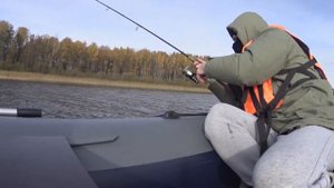 РЫБАЛКА на озёрно-речной системе ВУОКСА. Поймали 2 ЩУКИ в октябре