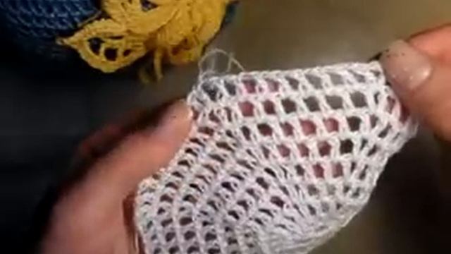 9 Как связать летнюю шапочку сеточкой, тулья