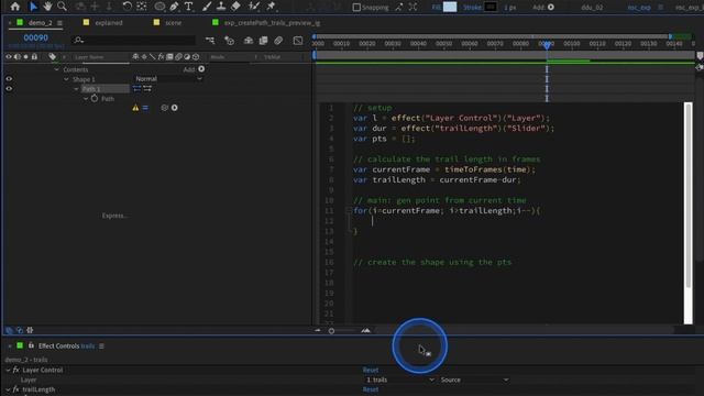 Best Motion Trails in After Effects · Expression Tutorial with free animation preset смотреть онлайн