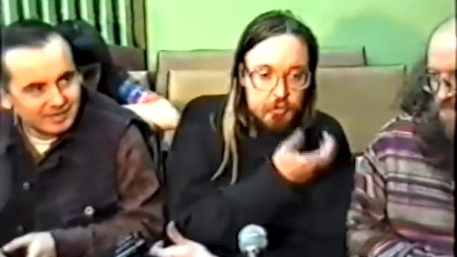 Егор Летов,Сергей Летов и др. Интервью 15.11.2000 Курск ДК ЖД