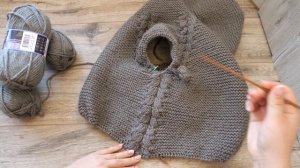 Пальто реглан часть 2 только в теории - довязывать не буду.