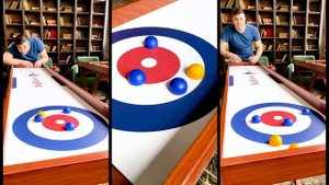 МИНИ-КЕРЛИНГ/ШАФФЛБОРД -  СПОРТИВНАЯ НАСТОЛЬНАЯ ИГРА В УФЕ | ПРОКАТ НАСТОЛЬНЫХ ИГР | МАСТЕРА ИГР