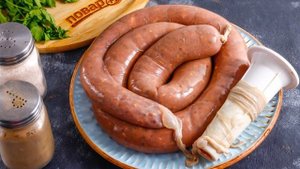 Ливерная колбаса из куриных потрохов