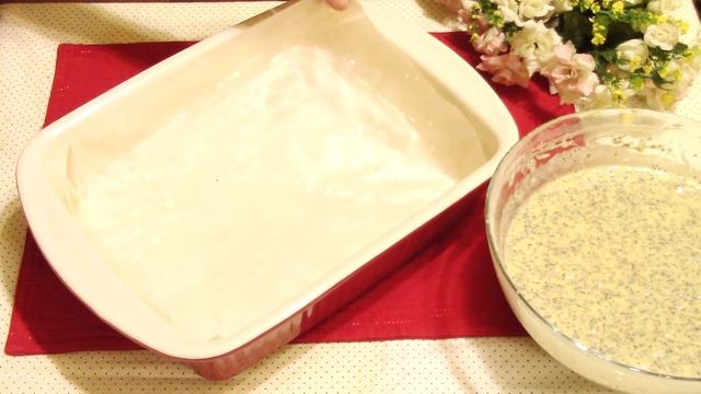 Пирог маковый с карамелью. Очень просто и вкусно! смотреть онлайн