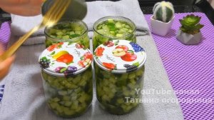 Огурцы для Оливье, Винегрета, Рассольника БЕЗ стерилизации!
