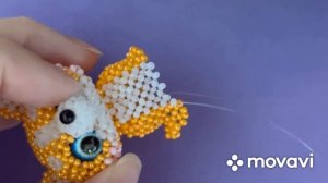 6 часть Морковный корги#амигурумиизбисера.продолжение туловища#подпишись #подпишитесь #бисер