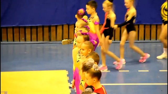 Выступление по спортивной аэробике. 19.12.2017. смотреть онлайн