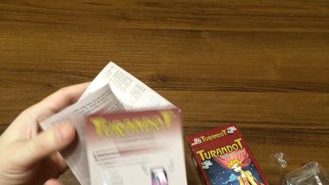 Распаковка настольной игры Turandot смотреть онлайн