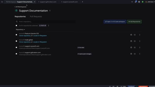 GitKraken Client v8.5 Release: Workspaces for Azure DevOps