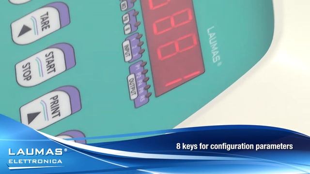 WTABR - ABS weight indicator with red LED display ideal for desk mounting - LAUMAS смотреть онлайн