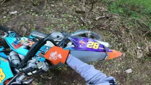 Эндуро тренировка. Скоростные подъёмы