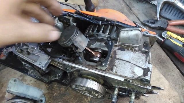 Бензопила Carver RSG45-18K . Обзор неисправностей за 6 лет работы . смотреть онлайн