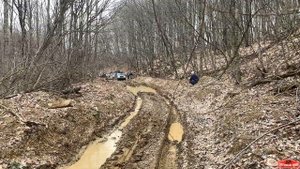 Баговская-Даховская 7 марта 2020г.2 Уаз Патриот,Бигфут,Тагаз Тайгер,Уаз на вояках)первый день,ч.2