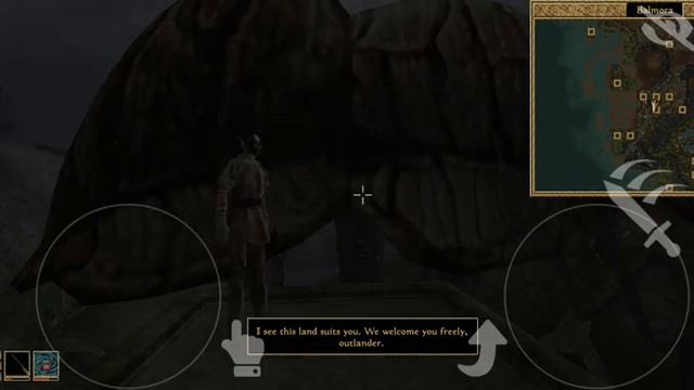 Morrowind Mobile: Shortcut from Caius Cossades to Alt'run смотреть онлайн