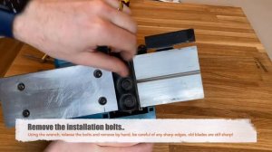 Changing blades on a Makita Planer 1923H