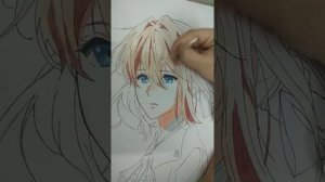 Drawing VIOLET EVERGARDEN