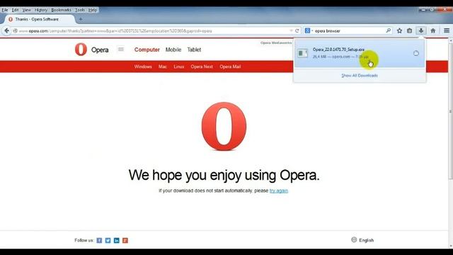 download and install opera browser смотреть онлайн