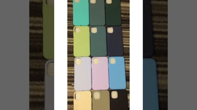 iPhone чехол / силиконовый чехол на iPhone / цвета смотреть онлайн